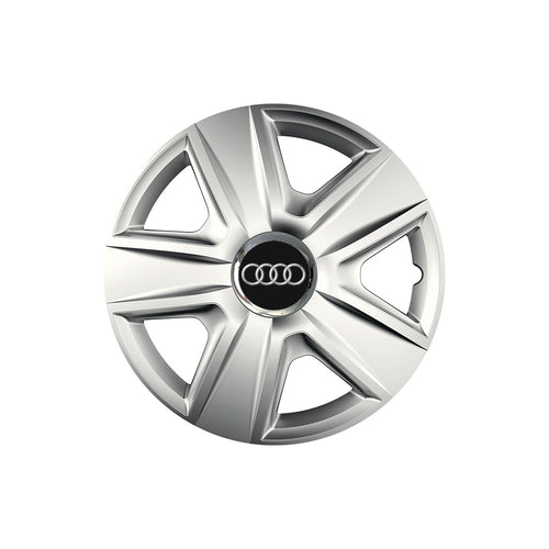 Set 4 capace roti Cu Inel Cromat Esprit R14 Compatibil Cu Audi