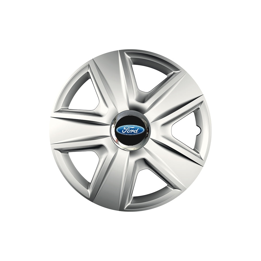 Set 4 capace roti Cu Inel Cromat Esprit R14 pentru gama auto Ford