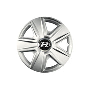 Set 4 capace roti Cu Inel Cromat Esprit R14 Compatibil Cu Hyundai