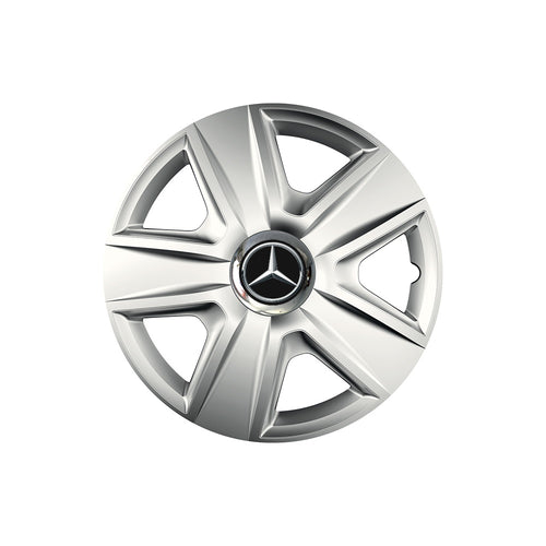 Set 4 capace roti Cu Inel Cromat Esprit R14 Compatibil Cu Mercedes