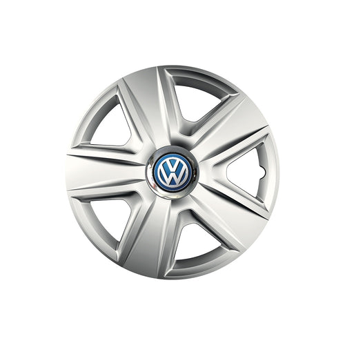Set 4 capace roti Cu Inel Cromat Esprit R14 Compatibil Cu Volkswagen