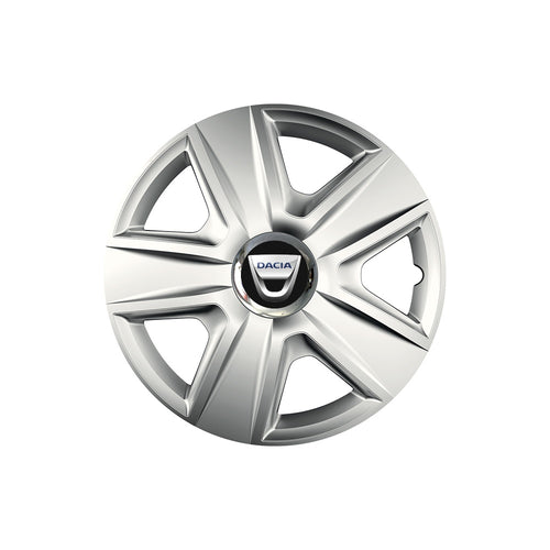 Set 4 capace roti Cu Inel Cromat Esprit R15 Compatibil Cu Dacia
