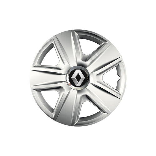 К-т 4 бр. тасове с хромиран ринг Esprit R15 съвместими с Renault