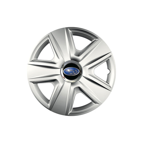 Set 4 capace roti Cu Inel Cromat Esprit R15 Compatibil Cu Subaru