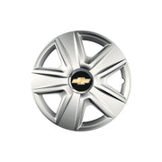 Set 4 capace roti Cu Inel Cromat Esprit R16 Compatibil Cu Chevrolet