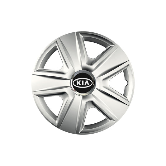 Set 4 capace roti Cu Inel Cromat Esprit R16 Compatibil Cu Kia