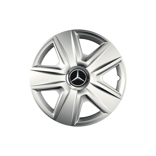 Set 4 capace roti Cu Inel Cromat Esprit R16 Compatibil Cu Mercedes