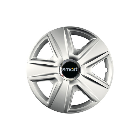 Set 4 capace roti Cu Inel Cromat Esprit R16 Compatibil Cu Smart