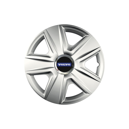 Set 4 capace roti Cu Inel Cromat Esprit R16 Compatibil Cu Volvo