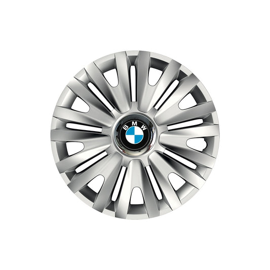 Set 4 capace roti Cu Inel Cromat Royal R15 Compatibil Cu BMW