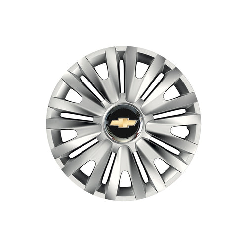 Set 4 capace roti Cu Inel Cromat Royal R15 Compatibil Cu Chevrolet