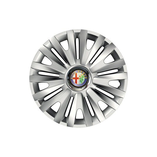 4 db-os krómozott dísztárcsa készlet Royal R16 Alfa Romeo kompatibilis