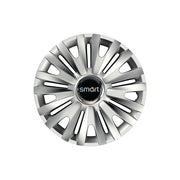 Set 4 capace roti Cu Inel Cromat Royal R16 Compatibil Cu Smart