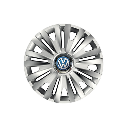 Set 4 capace roti Cu Inel Cromat Royal R16 Compatibil Cu Volkswagen