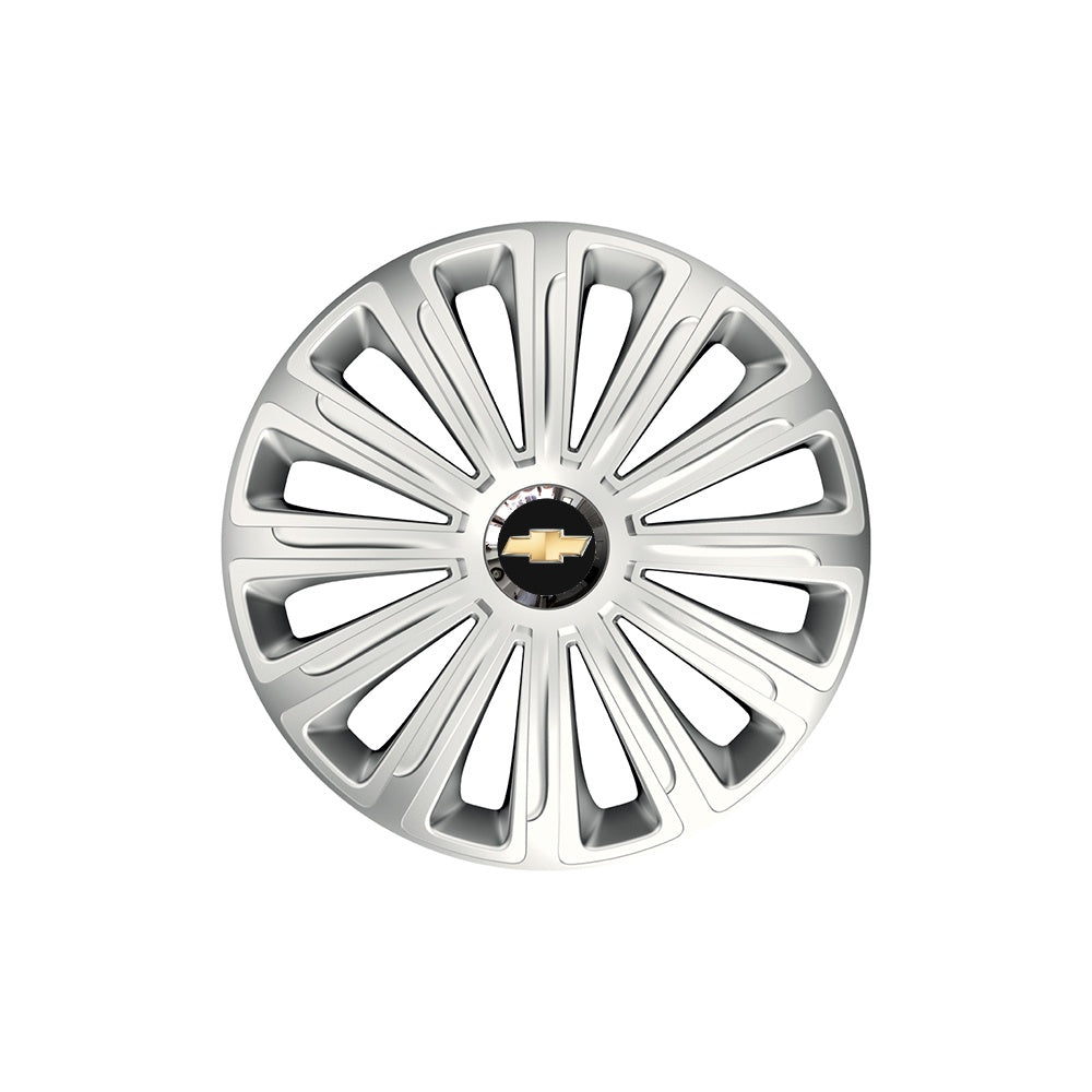 Set 4 capace roti Cu Inel Cromat Trend R14 pentru gama auto Chevrolet