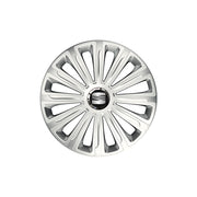 Set 4 capace roti Cu Inel Cromat Trend R14 Compatibil Cu Seat