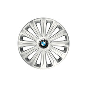 Set 4 capace roti Cu Inel Cromat Trend R16 Compatibil Cu BMW