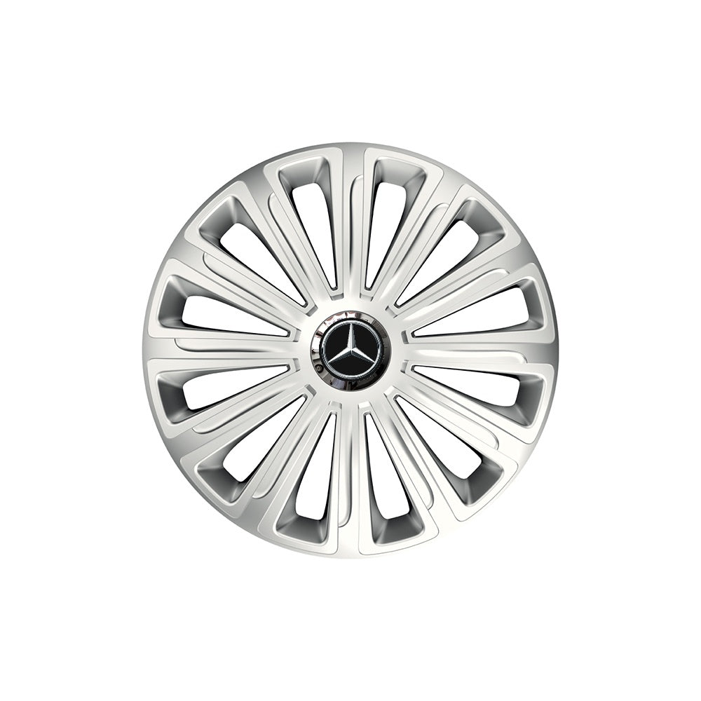 Set 4 capace roti Cu Inel Cromat Trend R16 pentru gama auto Mercedes-Benz