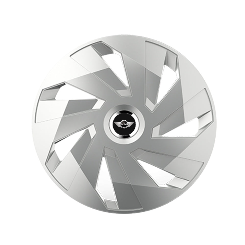 4 db-os krómozott gyűrűs Vector R14 Mini-kompatibilis kerékborító készlet