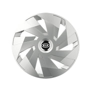 Set 4 capace roti Cu Inel Cromat Vector R15 Compatibil Cu Kia