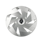 Set 4 capace roti Cu Inel Cromat Vector R15 Compatibil Cu Mercedes-Benz