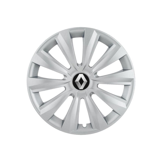 Set 4 capace roti 14 inchi (R14) Delta Gri, Compatibile Cu Renault