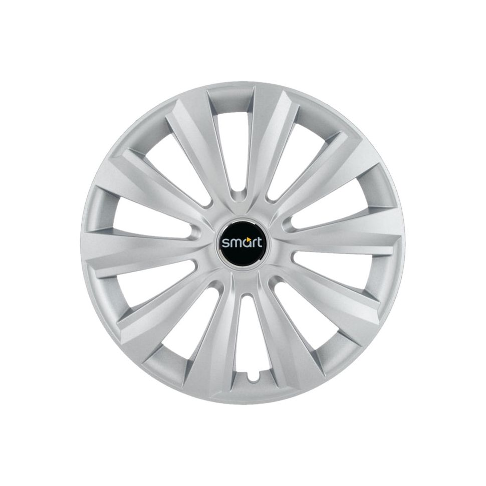 Set 4 capace roti Delta cromat R15 pentru gama auto Smart