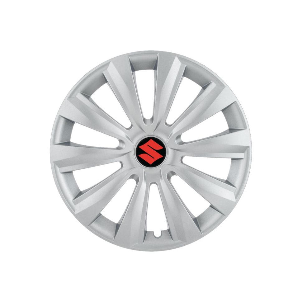 Set 4 capace roti 15 inchi (R15) Delta Gri, Compatibile Cu Suzuki