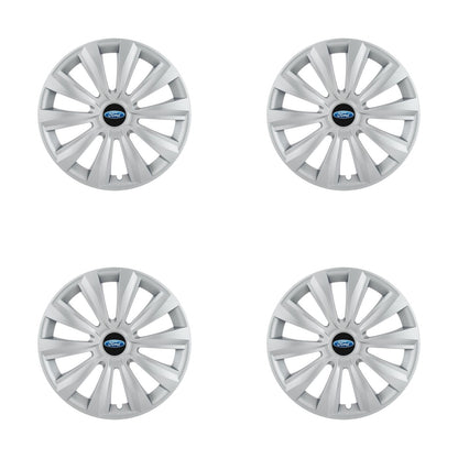 Set 4 capace roti 15 inchi (R15) Delta Gri, Compatibile cu Ford
