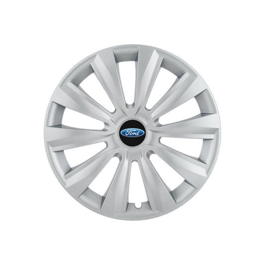 Set 4 capace roti 15 inchi (R15) Delta Gri, Compatibile cu Ford