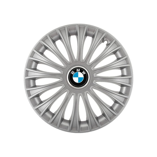 Set 4 Capace Roti 15 inchi (R15) Dino Gri, Compatibile cuBMW