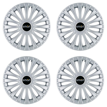 Set 4 Capace Roti 15 inchi (R15) Dino Gri, Compatibile cuSmart
