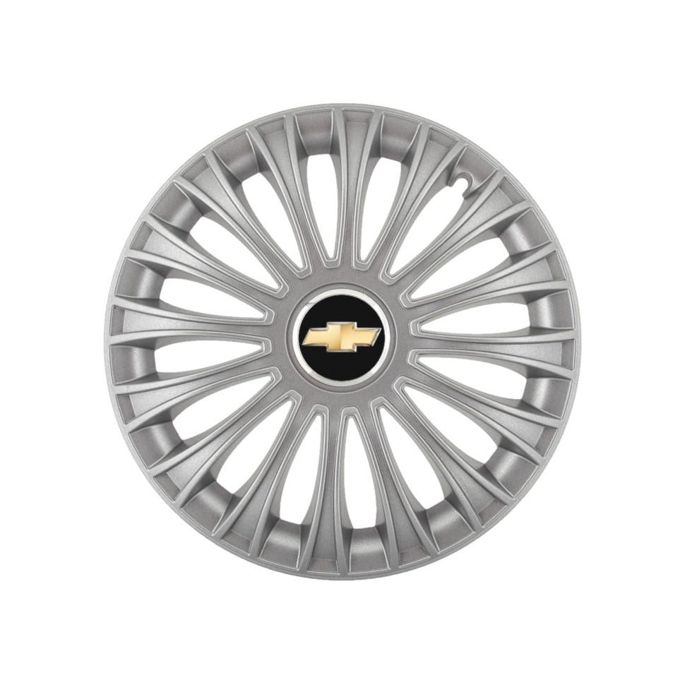 Set 4 capace roti 16 inchi (R16) Dino Gri, Compatibile cu Chevrolet