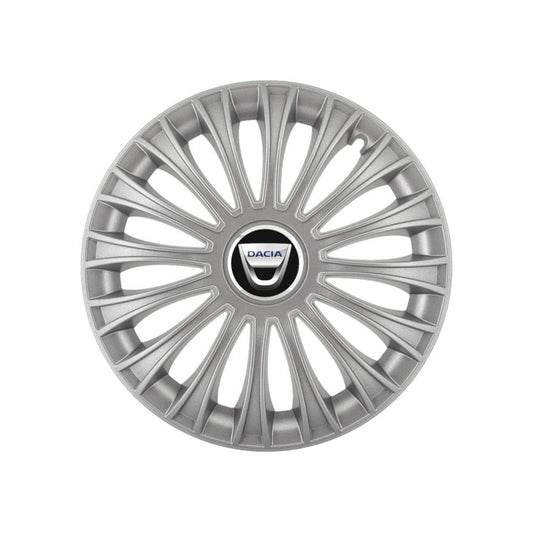 Set 4 capace roti 16 inchi (R16) Dino Gri, Compatibile cu Dacia