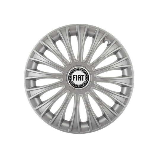 Set 4 capace roti 16 inchi (R16) Dino Gri, Compatibile cu Fiat