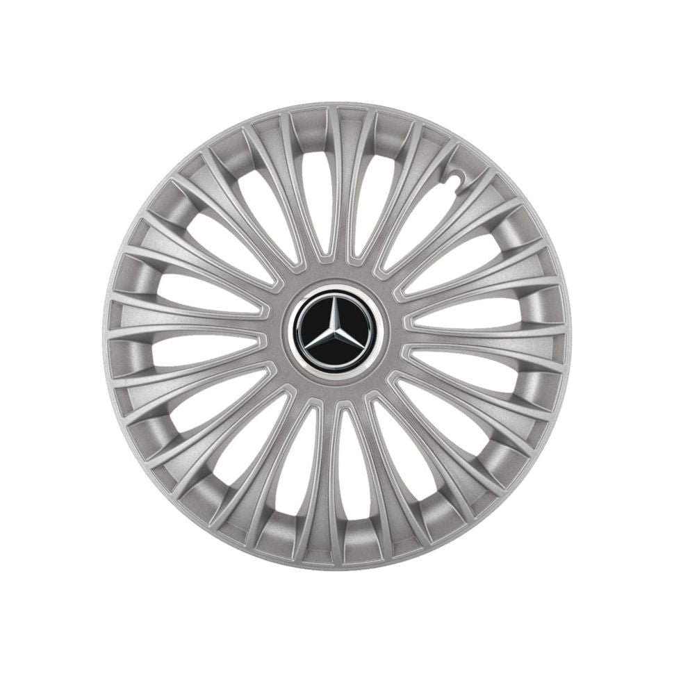 Set 4 capace roti Dino cromat R16 pentru gama auto Mercedes