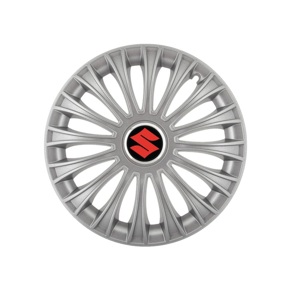 Set 4 capace roti Dino cromat R16 pentru gama auto Suzuki