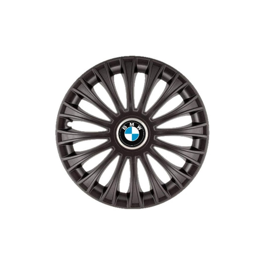 Set 4 Capace Roti 15 inchi (R15) Dino Negru, Compatibile cu BMW