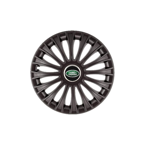 Set 4 capace roti 16 inchi (R16) Dino Negru, Compatibil Cu Land Rover