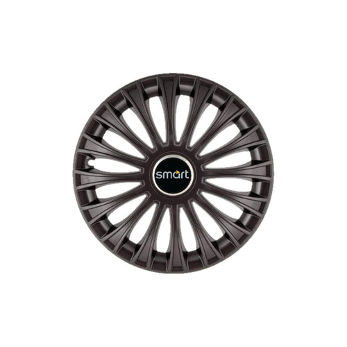 Set 4 capace roti 16 inchi (R16) Dino Negru, Compatibil Cu Smart