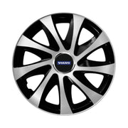 Set 4 capace roti Drift exrta Gri-Negru R15 Compatibil Cu Volvo