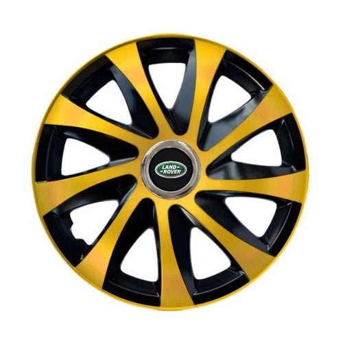 Set 4 capace roti Drift extra gold R15 Compatibil Cu Land Rover