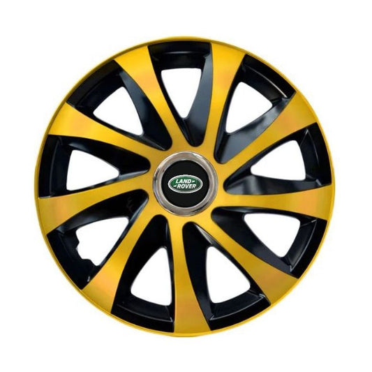 Set 4 capace roti Drift extra gold R15 Compatibil Cu Land Rover