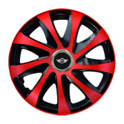 Set 4 capace roti Drift extra red R14 pentru gama Mini Cooper