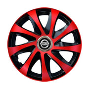 Set 4 capace roti Drift extra red R14 pentru gama Nissan