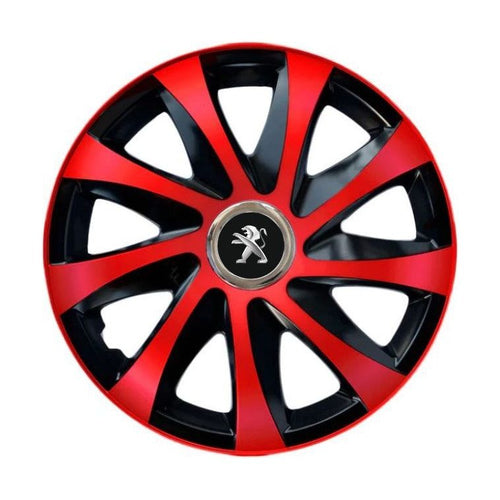 Комплект 4 таса Drift extra red R14 за модели Peugeot