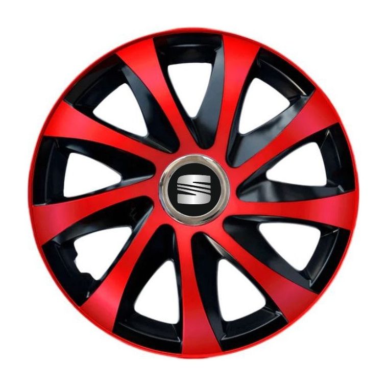 Комплект 4 таса Drift extra red R14 за модели Seat
