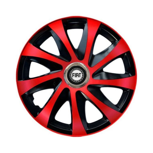Комплект 4 броя тасове Drift extra red R15 за Fiat