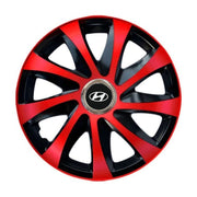 Set 4 capace roti Drift extra red R15 pentru gama Hyundai