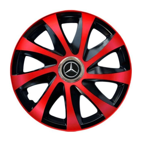 Set 4 capace roti Drift extra red R15 pentru gama Mercedes-Benz